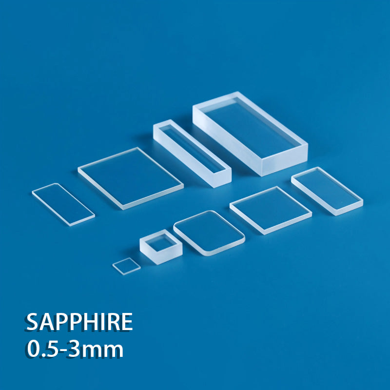 Custom single-crystal sapphire substrate