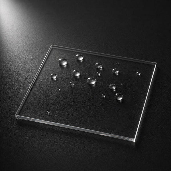 Hydrophobic Glass