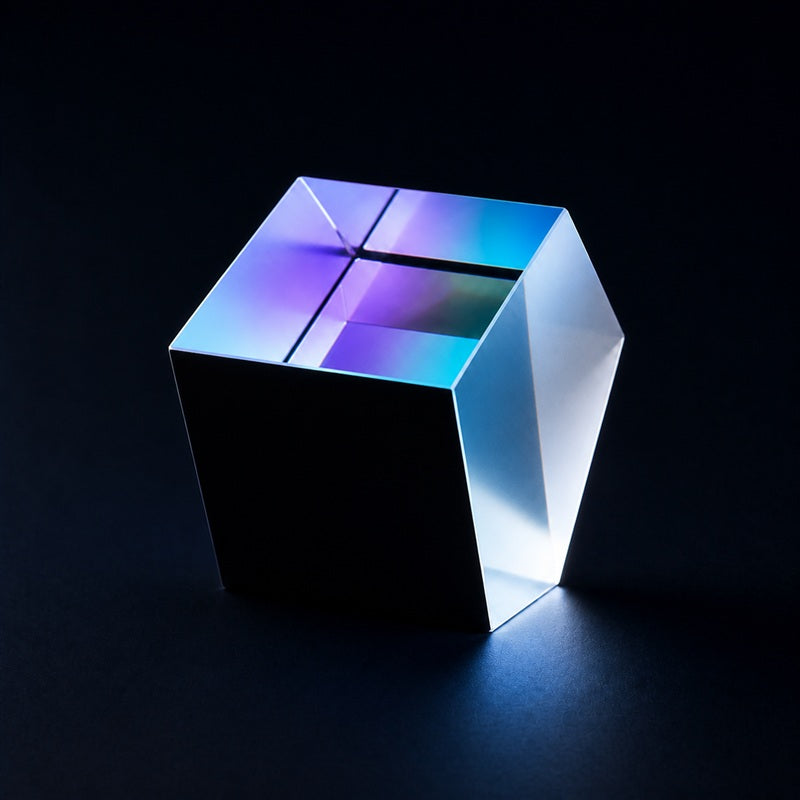 Angled view of K9 Pentaprism for beam steering, image rotation and optical alignment