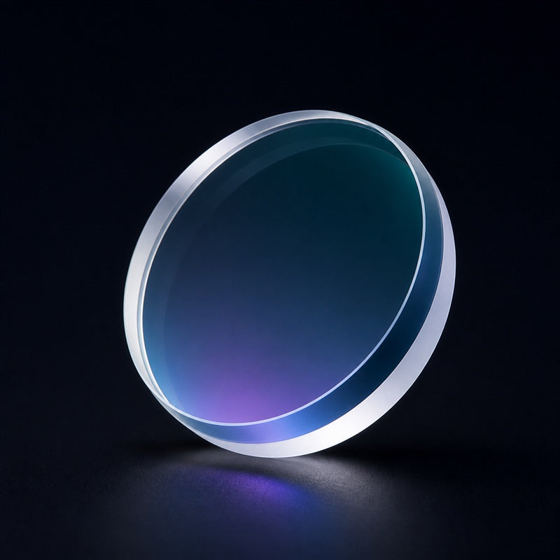 UV-NIR Reflective Neutral Density Filter front product view on a dark background
