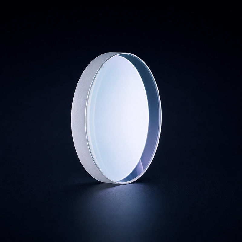 K9 Negative Meniscus Lens front product view on a dark background