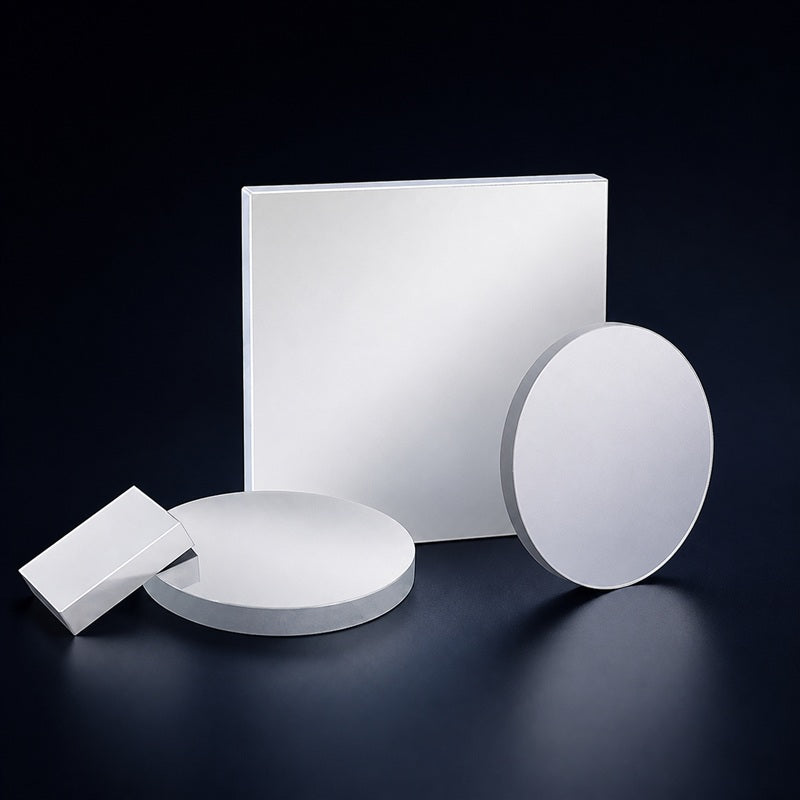 K9 Standard-Precision Plane Metallic Mirror front product view on a dark background