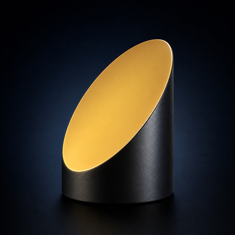 Angled view of Off-Axis Parabolic Mirror for laser reflection, beam delivery and optical instruments