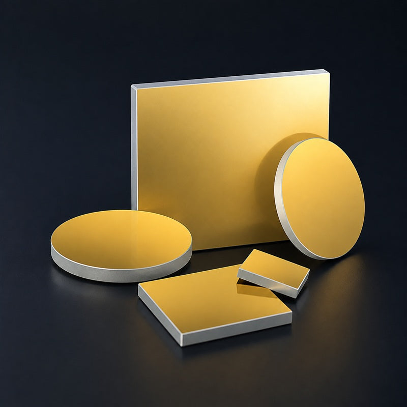 K9 High-Precision Plane Metallic Mirror front product view on a dark background
