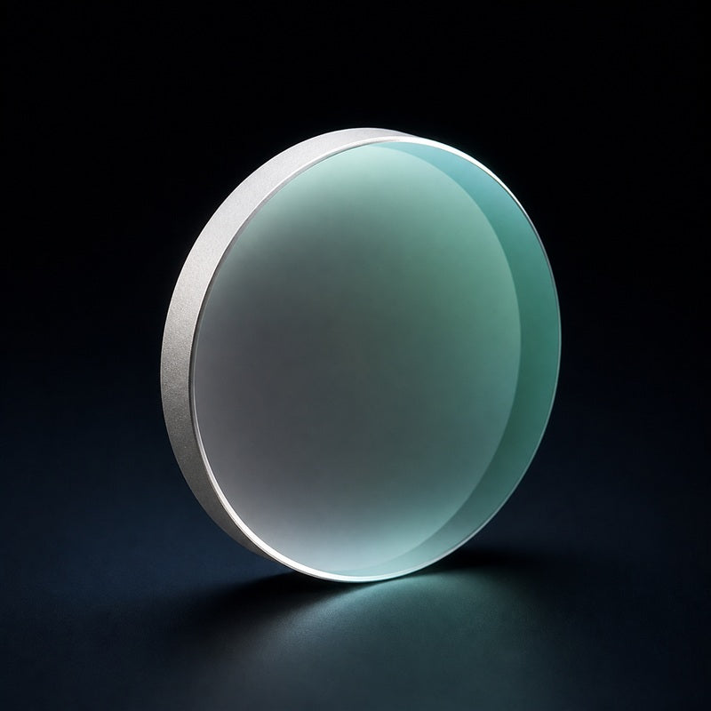 K9 Plano-Concave Dielectric High-Reflector front product view on a dark background