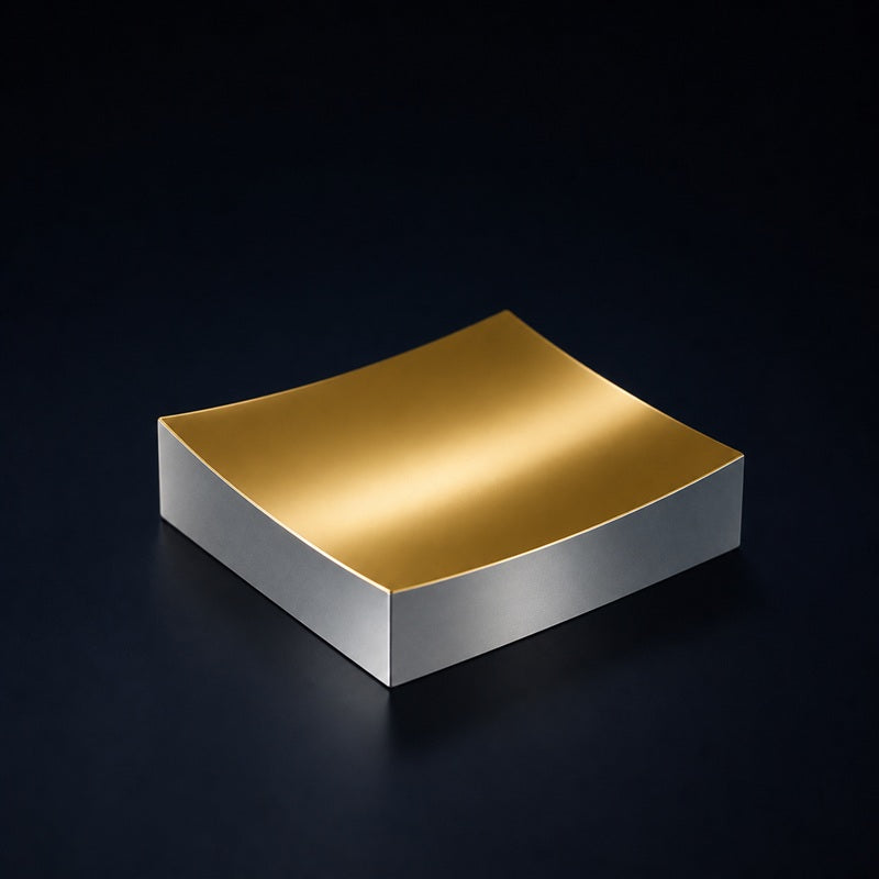 K9 Plano-Concave Cylindrical Mirror front product view on a dark background