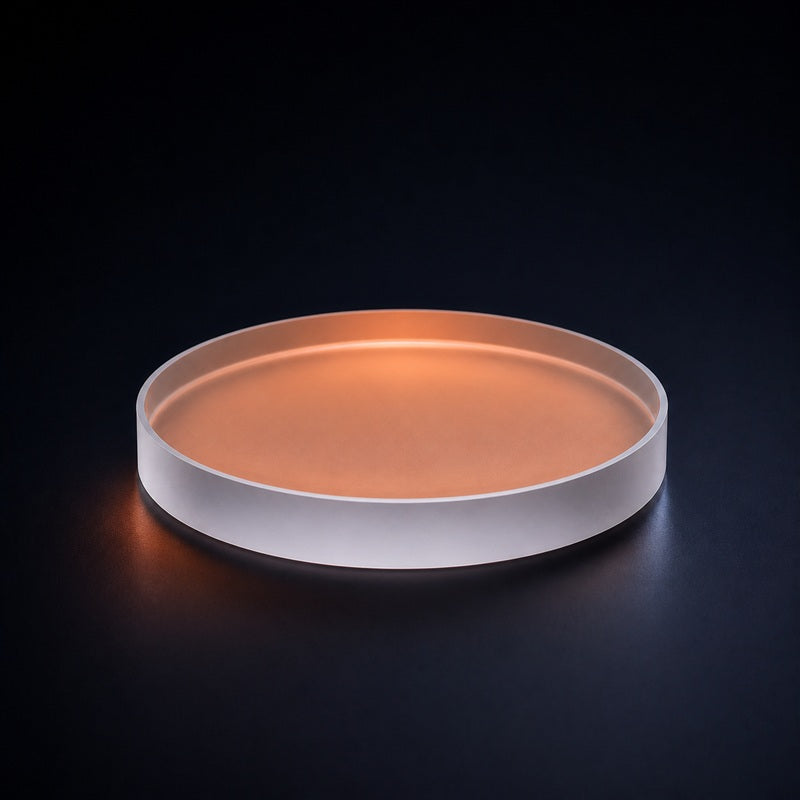 Angled view of 56-Degree Polarizing Beamsplitter Plates for beam splitting, interferometry and imaging systems