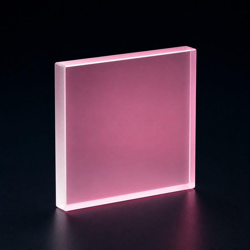 Angled view of UV Fused Silica Broadband Beamsplitter Wedge for beam splitting, interferometry and imaging systems