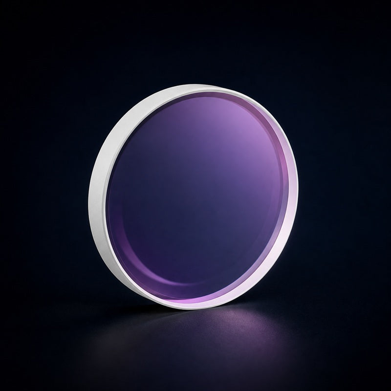 K9 High-Precision Single-Surface Optical Flat front product view on a dark background