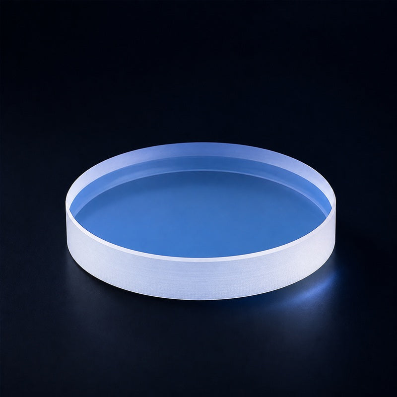 K9 High-Precision Double-Surface Optical Flat front product view on a dark background