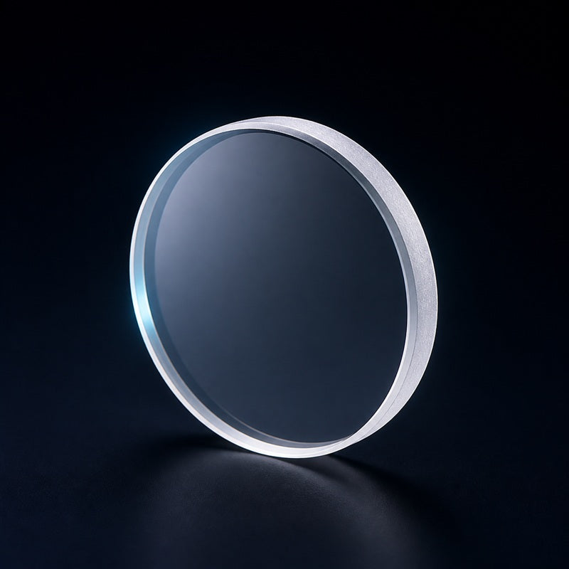 Quartz Single-Surface Optical Flat front product view on a dark background