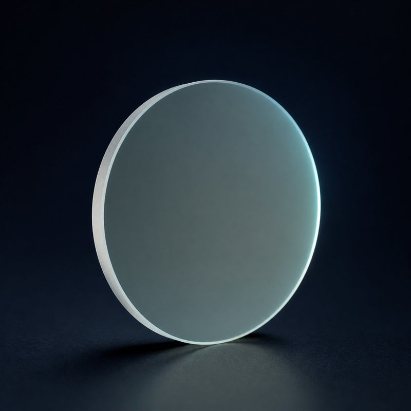 Visible Absorptive Neutral Density Filter front product view on a dark background