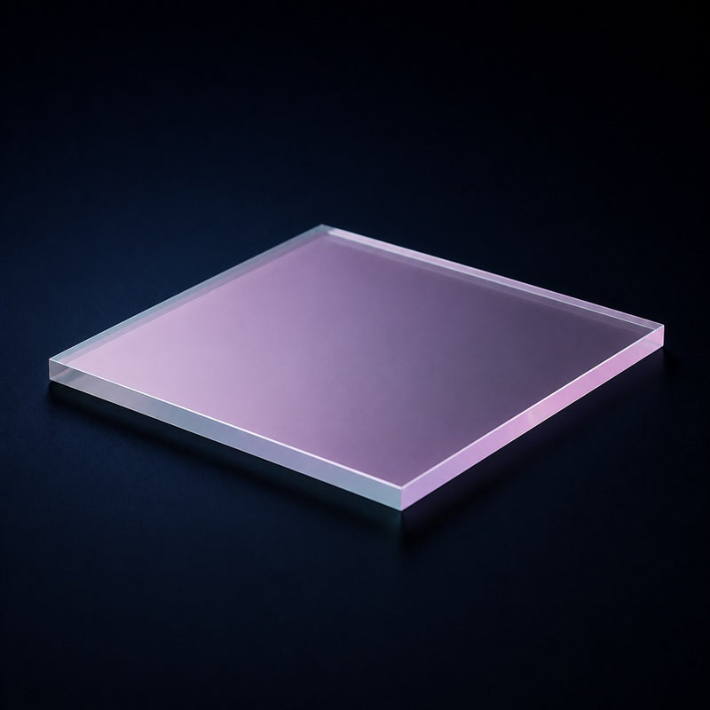 Angled view of Heat-Reflecting Mirror Filter for spectroscopy, imaging and wavelength selection