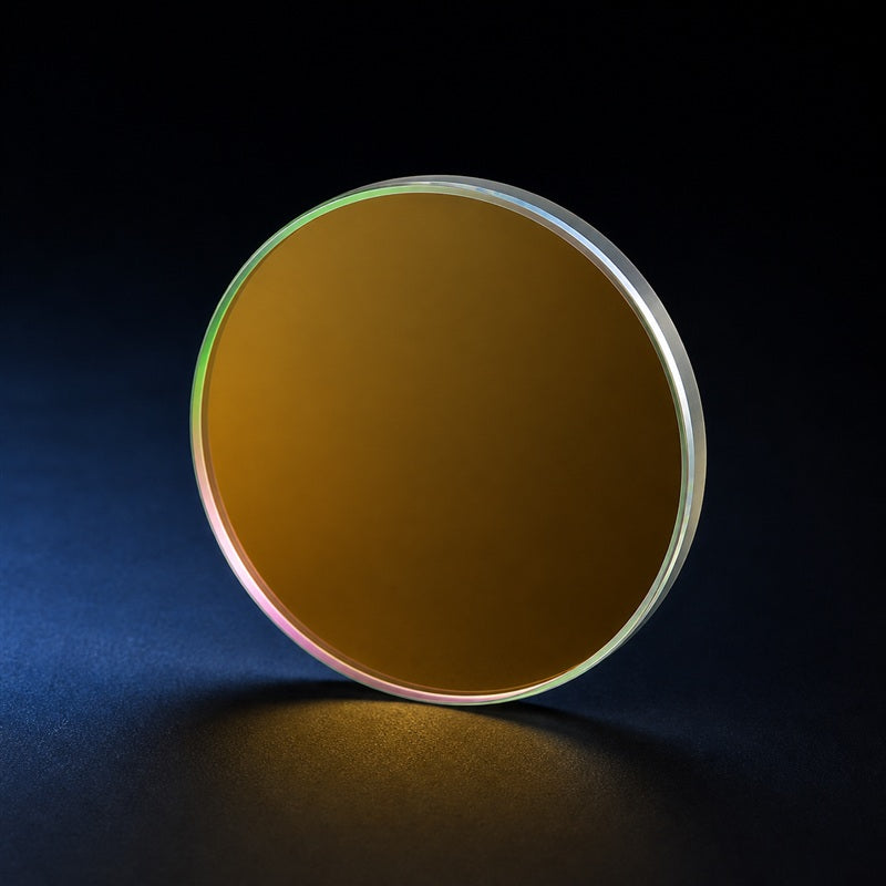 Premium Fused Silica Shortpass Filter front product view on a dark background