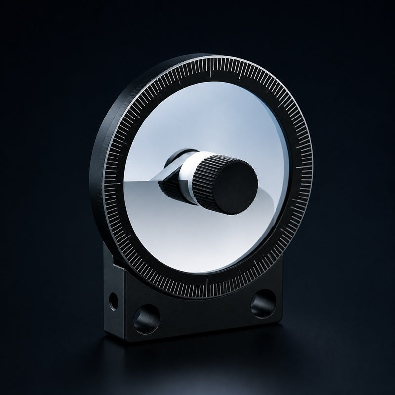 30 mm Cage Variable Attenuator front product view on a dark background