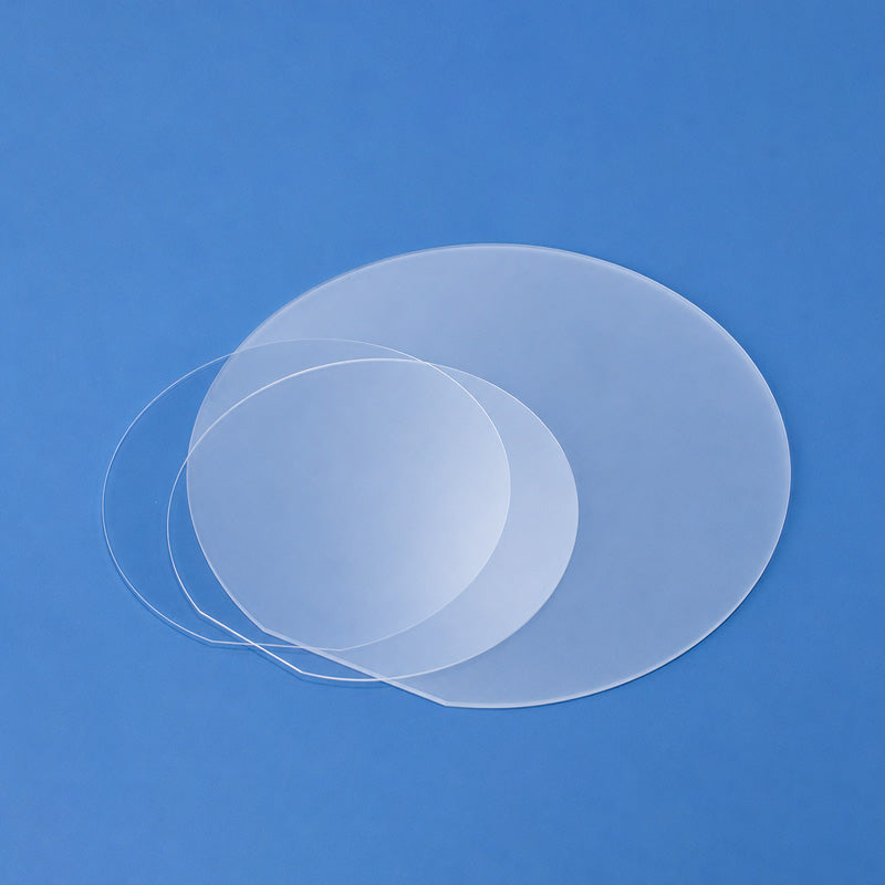 double side polished quartz wafer